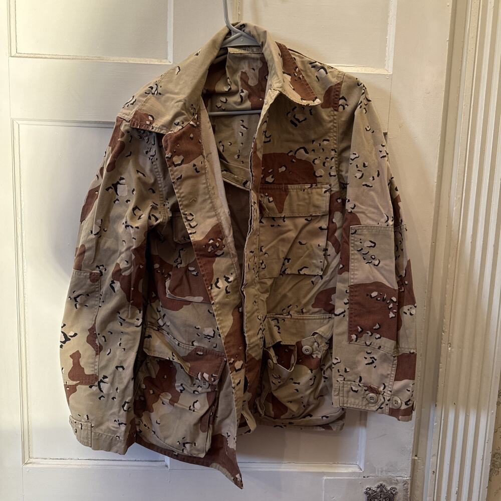 92’ Military BDBU Desert Camouflage Field Jacket Size Small Regular Authentic